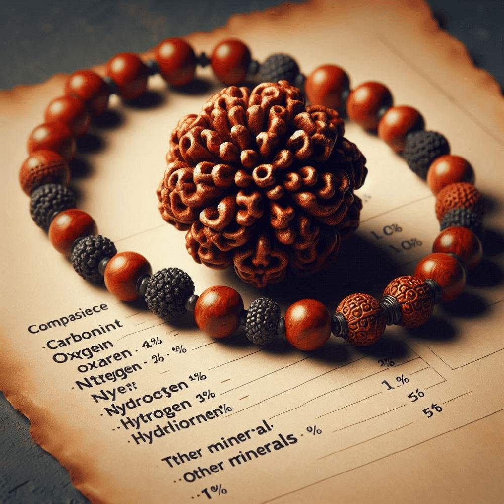 Rudraksha Beads Mineral Composition and Significance